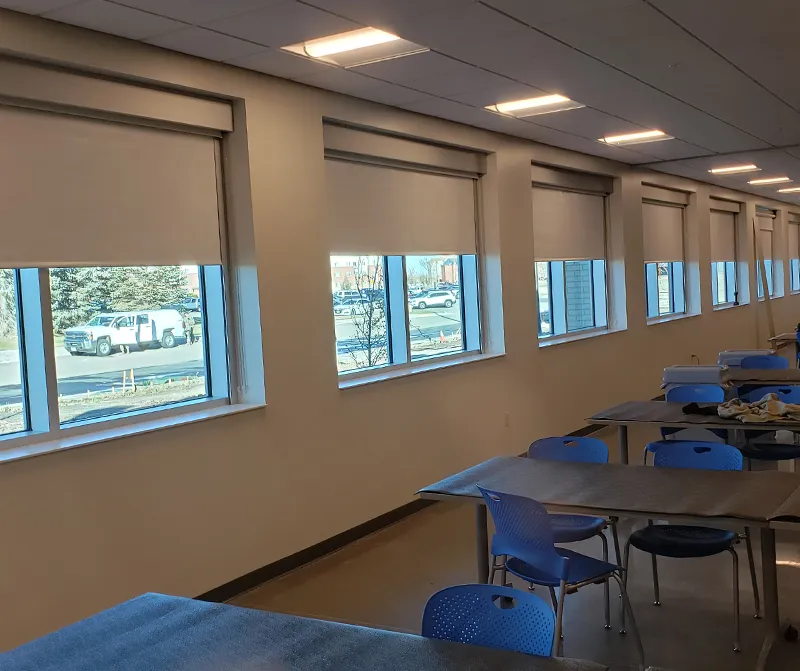 Commercial Roller Shades Motorized Couplin